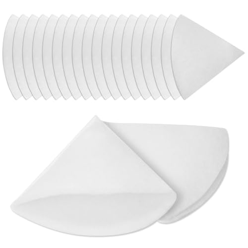 BEASAFY 20 Stück Kegelfilter DN 125, Filtermatte G4, Filter Lüftungsanlage Filtervlies für Zehnder Helios Maico Pluggit, Filtermatte für Absaugplattenventile Lüftungsanlage Geeignet von BEASAFY