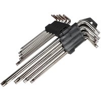 Torx Winkelschlüsselsatz lang T10-T50 Stiftschlüsselsatz 9 teilig Torx Winkelschlüsselsatz lang T10-T50 Stiftschlüsselsatz 9 teilig von BEAST