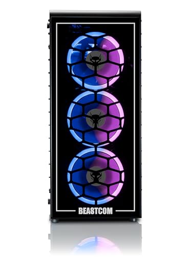 BEASTCOM Q5 | Pro Gaming PC | Intel i9-12900F 16X 5,10GHz 24-Threads | NVIDIA RTX 4070 12GB | 32GB RAM | 1TB NVMe SSD | WiFi 5 | Windows 11 Pro von BEASTCOM