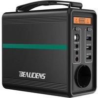 Beaudens - Tragbare Stromzeuger 166Wh/150W Stromgenerator Solar Generator Tragbarer Powerstation Batterie Backup für Outdoor,Camping,Ferien von BEAUDENS