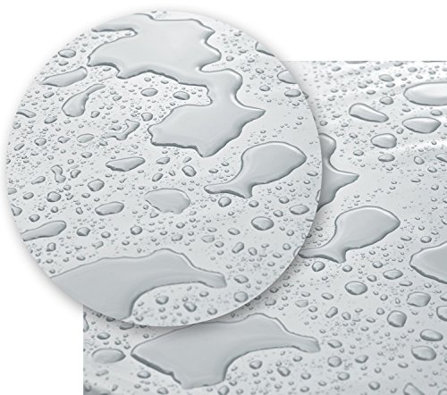 Transparente Tischdecke Klarsicht Folie, rund oval eckig - Stärke 0,30 mm - Größe wählbar (Oval 140 x 230 cm) von BEAUTEX
