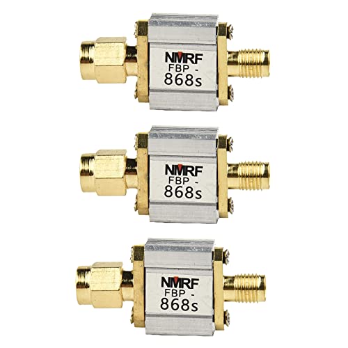 BEAUTIFABLE 3 Stück 868 MHz 4 MHz Bandbreite SAW Bandpassfilter für LoRa LoRaWAN Helium, 866 ~ 870 MHz von BEAUTIFABLE