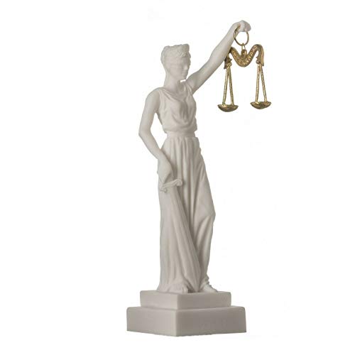 BEAUTIFUL GREEK STATUES Griechische Göttin Themis Statue Figur Blinde Dame Gerechtigkeit Skulptur Anwalt Geschenk von BEAUTIFUL GREEK STATUES