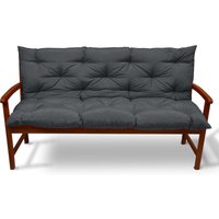 Bankauflage Flair br Graphitgrau, 180x100x10 cm - Beautissu Bankauflage Flair br Graphitgrau, 180x100x10 cm - Beautissu von BEAUTISSU