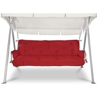 Beautissu - Hollywoodschaukel Auflagenset Flair hs Rot von BEAUTISSU