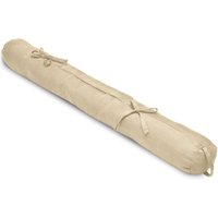 Beautissu Windstopper Zugluftstopper Viento 90cm Creme, Ø10x90x10x10 cm von BEAUTISSU