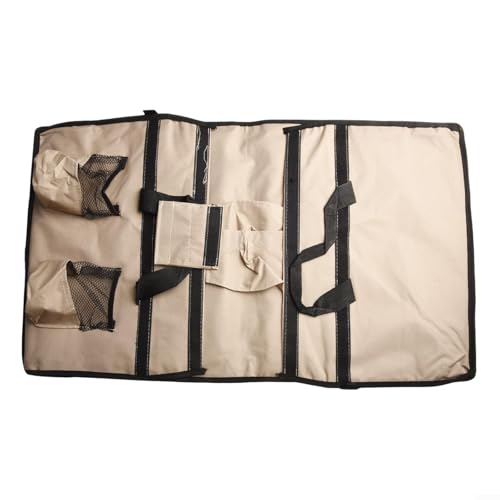 BEAUTRIO Ersatz-Innenfutter for Faltwagen – 600D Oxford-Gewebe, Kompatibel mit Gartenwagen, Strandwagen, Camping- und Picknick-Aufbewahrung(Khaki) von BEAUTRIO