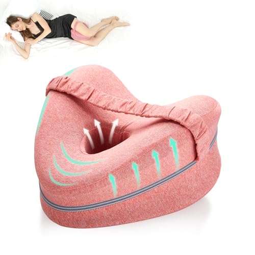 BEAUTRIP Beinkissen | ergonomisches Seitenschläferkissen für optimale Unterstützung | Memory Foam Knie Kissen für Seitenschläfer | Lagerungskissen mit Abnehmbarem und Waschbarem Bezug von BEAUTRIP