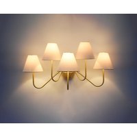 Goldene Lampe Für Schlafzimmer Gold Lampensockel Dekorative Wandleuchte Küche Leuchte Wanddeko Bauernhaus Geschenke Mama von BEAUTYARTLIGHTS