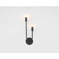 Vintage Nacht Wandlampe Schwarz Matte Wandleuchte von BEAUTYARTLIGHTS