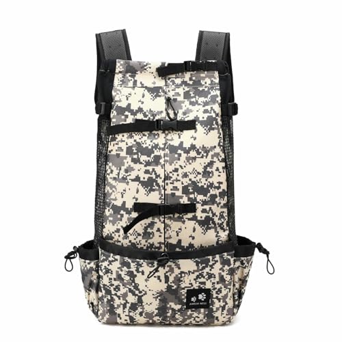 BEAUTYC Katzenrucksack Haustier Rucksack, Reisenden Rucksack, Hund Ausgesetzt Tasche, Belüftet Und Atmungsaktiv-Graue Verkleidung-L BEAUTYC Katzenrucksack Haustier Rucksack, Reisenden Rucksack, Hund Ausgesetzt Tasche, Belüftet Und Atmungsaktiv-Graue Verkleidung-L von BEAUTYC