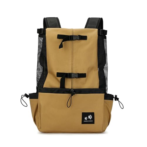 BEAUTYC Katzenrucksack Haustier Rucksack, Reisenden Rucksack, Hund Ausgesetzt Tasche, Belüftet Und Atmungsaktiv-Kaki-M BEAUTYC Katzenrucksack Haustier Rucksack, Reisenden Rucksack, Hund Ausgesetzt Tasche, Belüftet Und Atmungsaktiv-Kaki-M von BEAUTYC