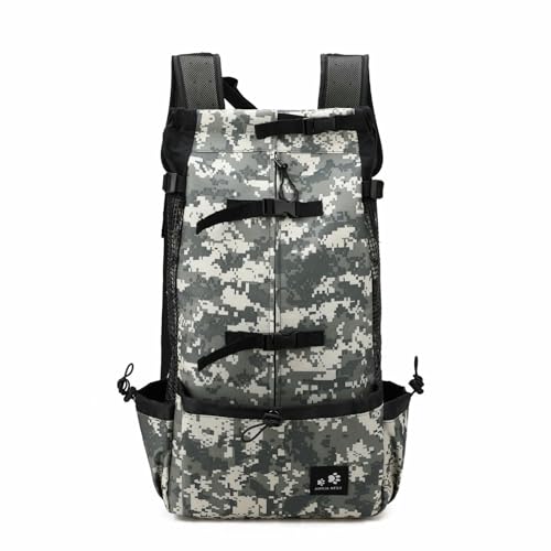 BEAUTYC Katzenrucksack Haustier Rucksack, Reisenden Rucksack, Hund Ausgesetzt Tasche, Belüftet Und Atmungsaktiv-Weiße Camouflage-M BEAUTYC Katzenrucksack Haustier Rucksack, Reisenden Rucksack, Hund Ausgesetzt Tasche, Belüftet Und Atmungsaktiv-Weiße Camouflage-M von BEAUTYC