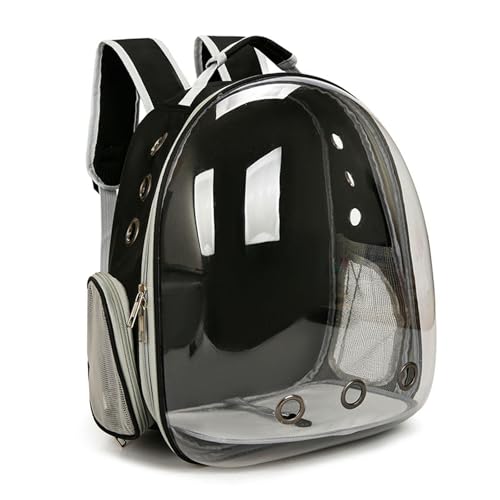 BEAUTYC Katzenrucksack Haustier Rucksack Tragbare Transparente Raumkabine Haustiertasche Für Den Ausgang-Schwarz BEAUTYC Katzenrucksack Haustier Rucksack Tragbare Transparente Raumkabine Haustiertasche Für Den Ausgang-Schwarz von BEAUTYC