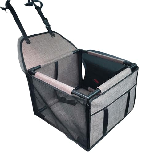 BEAUTYC Katzenrucksack Hund Auto Kissen, Haustier Sicherheitssitz, Anti Schmutzig Und Wasserdicht, Haustier Auto In Charter-Kaffee BEAUTYC Katzenrucksack Hund Auto Kissen, Haustier Sicherheitssitz, Anti Schmutzig Und Wasserdicht, Haustier Auto In Charter-Kaffee von BEAUTYC