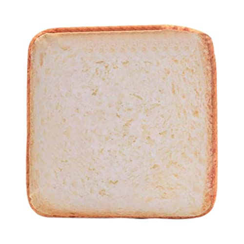 Dekoratives Dekokissen Toast-Design Kissen Bürostuhl Kissen Haustier Schlafmatte von BEBALETY