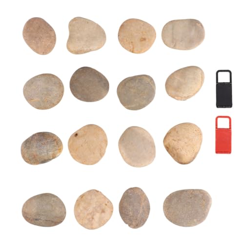 BEBEMOKO 1 STK. Gemalte Stein-Set Mini -Steine Felsmalerei Felsen Steine ​​zum Bemalen natürliche kieselsteine ​​selber Machen Bemalte Steine ​​zeichnen handbemalte Steine von BEBEMOKO