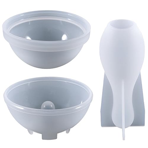 BEBEMOKO 1 Satz Silikon Bowling Gießform Diy Bowling Ornament Silikonform für Handwerksprojekte Langlebig und Einfach zu Entformen für Bastelenthusiasten von BEBEMOKO