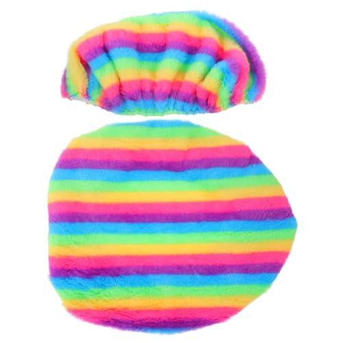 BEBEMOKO 1 Satz Toilettenabdeckungsset Toilettendeckelkissen Urlaubs-toilettensitzbezüge Toilettendeckelabdeckung Schutzabdeckung Von Toilettenwassertank Toilettentank Zubehör Polyester von BEBEMOKO