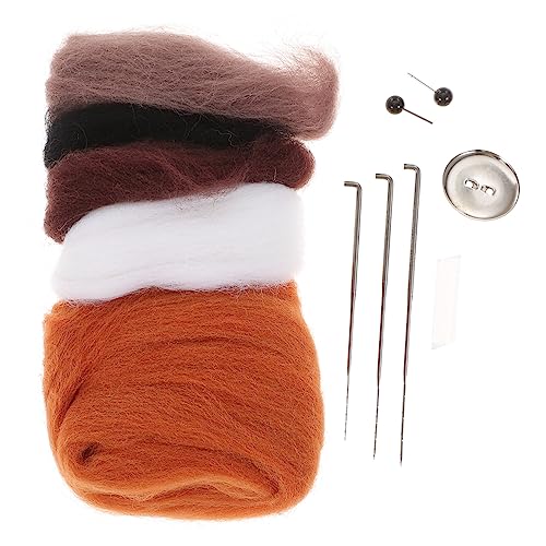 BEBEMOKO 1satz Wollfilz Tier Brosche Pin Handwerk Für Kostüm Dekoration Und Kreative Materialien Für Accessoires Geeignet Für Geburtstags Und Hochzeitsfeiern von BEBEMOKO