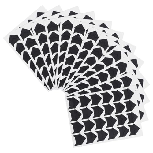 BEBEMOKO 12 Blatt Selbstklebende Fotoecken Schwarz Stabile Klebeecken für Scrapbook Fotoalbum Tagebuch Einfache Anwendung ohne Kleber Ecken pro Blatt Packung für Kreative Fotoeckenmontage BEBEMOKO 12 Blatt Selbstklebende Fotoecken Schwarz Stabile Klebeecken für Scrapbook Fotoalbum Tagebuch Einfache Anwendung ohne Kleber Ecken pro Blatt Packung für Kreative Fotoeckenmontage von BEBEMOKO