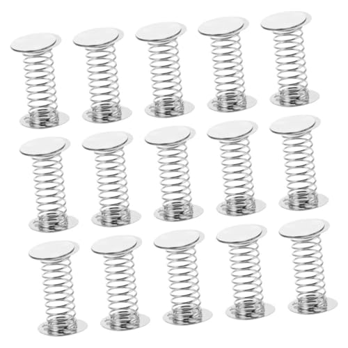 BEBEMOKO 15 Stück Metallfedersockel Für Schüttelnde Kopfpuppen, Auto-armaturenbrett, Wackelnde Puppen, Federsockelbeschläge, Robuste Kleine Federsockel, Puppensockel BEBEMOKO 15 Stück Metallfedersockel Für Schüttelnde Kopfpuppen, Auto-armaturenbrett, Wackelnde Puppen, Federsockelbeschläge, Robuste Kleine Federsockel, Puppensockel von BEBEMOKO