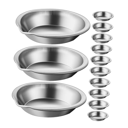 BEBEMOKO 16stücke Edelstahlpalette Mit Ausguss Für Farbmischungen Aquarellmischpalette Aus Metall Für Künstler Und Bastler Kompakt Und Haltbar von BEBEMOKO