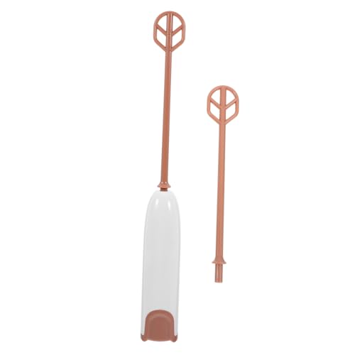 BEBEMOKO 1Satz Kompakter Handmixer für Säuglingsmilchpulver Elektromixer mit Verlängertem Griff für Flaschen und Becher Leicht und Vielseitig der Küche Geeignet für Eltern von BEBEMOKO