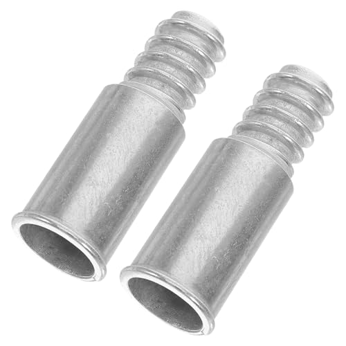 BEBEMOKO 2 Stück Aluminiumlegierung Gewindeadapter für Besen Moppstiele Metallverbinder Langlebig Robust für Haushalt und Gewerbe BEBEMOKO 2 Stück Aluminiumlegierung Gewindeadapter für Besen Moppstiele Metallverbinder Langlebig Robust für Haushalt und Gewerbe von BEBEMOKO