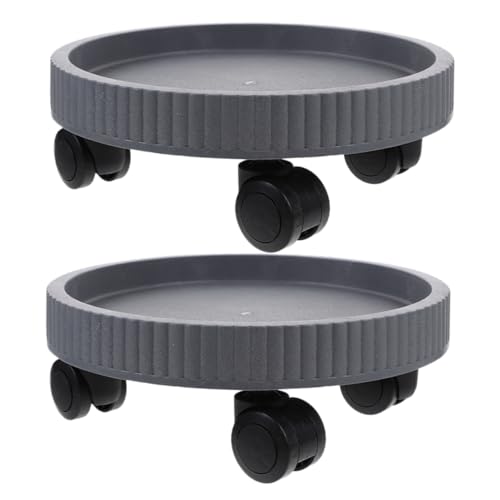 BEBEMOKO 2 Stück Tragbarer Pflanzroller mit Beweglicher Blumentopf Ständer für Außen Robuster Untersetzer für Pflanzen BEBEMOKO 2 Stück Tragbarer Pflanzroller mit Beweglicher Blumentopf Ständer für Außen Robuster Untersetzer für Pflanzen von BEBEMOKO