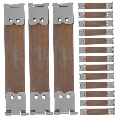 BEBEMOKO 20 Stück Metall Interner Flexrahmen Handtaschen Scharniere Feder Clip Für Selbstgemacht Geldbörsen Zubehör 8cm Elastisch Für Stoff Und Lederverarbeitung BEBEMOKO 20 Stück Metall Interner Flexrahmen Handtaschen Scharniere Feder Clip Für Selbstgemacht Geldbörsen Zubehör 8cm Elastisch Für Stoff Und Lederverarbeitung von BEBEMOKO