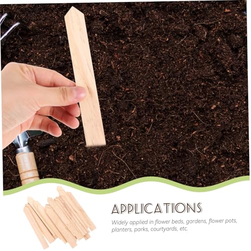 BEBEMOKO 20 Stück Pflanzenschilder Wetterfeste Garten stecketiketten Langlebig Beschriftbar für Außenbereich Blumen Gemüse Kräuter Garten deko Vielseitig Verwendbar von BEBEMOKO