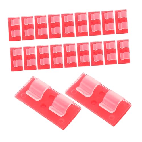 BEBEMOKO 20 Stück Teiliges Outdoor Lichterhaken Schwerlast und Uv-beständig Transparente Acryl Clips für Weihnachtsbeleuchtung Patio-lichterhalter Wetterfeste Kabelhalter für Wand und BEBEMOKO 20 Stück Teiliges Outdoor Lichterhaken Schwerlast und Uv-beständig Transparente Acryl Clips für Weihnachtsbeleuchtung Patio-lichterhalter Wetterfeste Kabelhalter für Wand und von BEBEMOKO