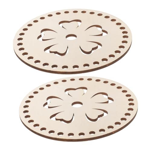 BEBEMOKO 2Stücke Holz Taschenbasis Für Häkelprojekte DIY Häkelkorb Boden Former Holz Korbboden Für Handtaschen Hochwertiges Häkelzubehör Für DIY Bastelarbeiten BEBEMOKO 2Stücke Holz Taschenbasis Für Häkelprojekte DIY Häkelkorb Boden Former Holz Korbboden Für Handtaschen Hochwertiges Häkelzubehör Für DIY Bastelarbeiten von BEBEMOKO