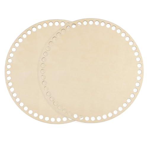BEBEMOKO 2stücke Holz Korbboden Für Taschen Und Körbe Runde Form Robustes Naturholz Für Handarbeiten Und Kreative Projekte BEBEMOKO 2stücke Holz Korbboden Für Taschen Und Körbe Runde Form Robustes Naturholz Für Handarbeiten Und Kreative Projekte von BEBEMOKO