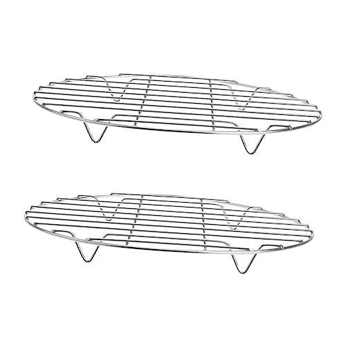 BEBEMOKO 2Stücke Runder Grillständer für BBQ Durchmesser Grillzubehör ohne Tablett für Grillabenteuer und Outdoor Aktivitäten Leicht und Tragbar BEBEMOKO 2Stücke Runder Grillständer für BBQ Durchmesser Grillzubehör ohne Tablett für Grillabenteuer und Outdoor Aktivitäten Leicht und Tragbar von BEBEMOKO
