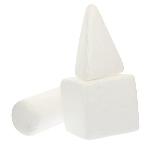 BEBEMOKO 3 Stück Blanko Schaumstoffblöcke für Kinder Bastelschaum Malmodell Lernspielzeug Kognitives Formmodell für Gestalten für Kunsthandwerk Heimdekoration Pädagogische Spiele BEBEMOKO 3 Stück Blanko Schaumstoffblöcke für Kinder Bastelschaum Malmodell Lernspielzeug Kognitives Formmodell für Gestalten für Kunsthandwerk Heimdekoration Pädagogische Spiele von BEBEMOKO