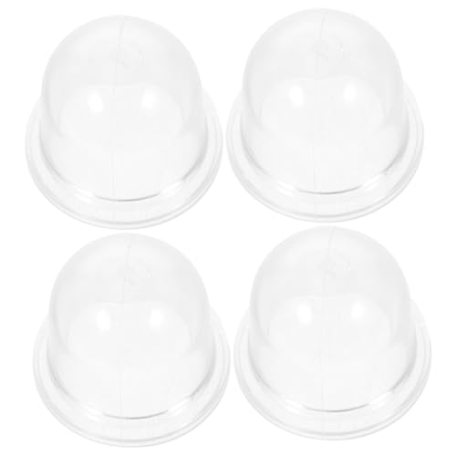 BEBEMOKO 4 Stück Rasenmäher Ölbecher Transparent Langlebig Installieren für Vergaser und BEBEMOKO 4 Stück Rasenmäher Ölbecher Transparent Langlebig Installieren für Vergaser und von BEBEMOKO