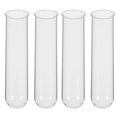 BEBEMOKO 4 Stück Teiliges Hydroponik Glas rohrset Klare Pflanzröhren für Hydrokultur Blumenvasen Platzsparend Vielseitig für Home Office Dekor BEBEMOKO 4 Stück Teiliges Hydroponik Glas rohrset Klare Pflanzröhren für Hydrokultur Blumenvasen Platzsparend Vielseitig für Home Office Dekor von BEBEMOKO