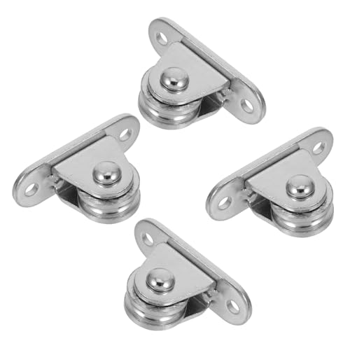 BEBEMOKO 4Stücke Geräuschloser Flaschenzug Robuste Riemenscheibe für Deckenmontage Vielseitig Einsetzbar für DIY Projekte und Poolbeschattung BEBEMOKO 4Stücke Geräuschloser Flaschenzug Robuste Riemenscheibe für Deckenmontage Vielseitig Einsetzbar für DIY Projekte und Poolbeschattung von BEBEMOKO