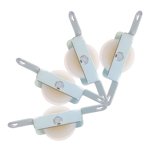 BEBEMOKO 4packung Edelstahl Terrassenschirm Robuste Pulley-System Ersatzteile Für Reibungslose Funktionalität Bei Sonnenschirmen Und Schiebetüren von BEBEMOKO