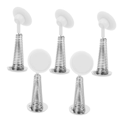 BEBEMOKO 5 Stück Auto Armaturenbrett Federbasis für Schwingende Kopfpuppen DIY Zubehör für Bastelprojekte Selbstklebend Kompakt Schüttelt und Schwingt Beim Fahren von BEBEMOKO