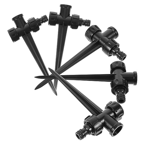 BEBEMOKO 5 Stück Professioneller Gartensprenger Spieß Teiliges Robuste Kunststoff Sprinklerhalterung Vielseitig Einsetzbar Kompatibel mit Garten Sprinklerköpfen für Rasenbewässerung und von BEBEMOKO