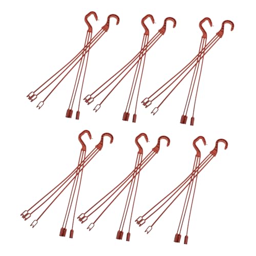 BEBEMOKO 60 Stück Blumenkübel Haken Hochwertigem Kunststoff Robuste Pflanzenhaken für Hängende Töpfe für Indoor und Outdoor Vielseitig Einsetzbar von BEBEMOKO