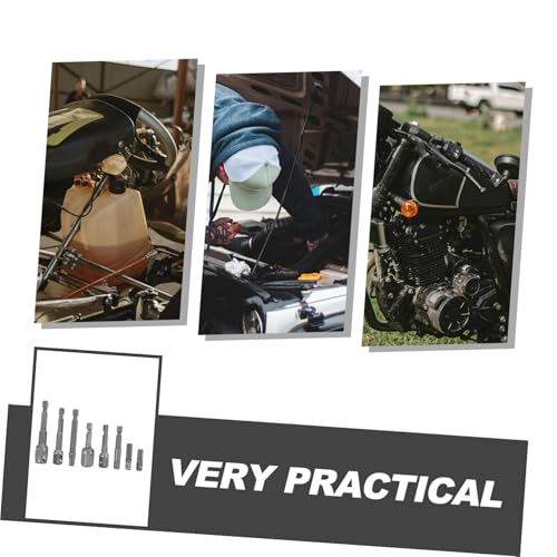 BEBEMOKO 8 Stück Teiliges Stecknuss adapter set aus Robustem Material Kompatibel mit Vielseitige Schaftadapter für Schlagschrauber und Akkuschrauber Langlebig und Praktisch für Vielfältige BEBEMOKO 8 Stück Teiliges Stecknuss adapter set aus Robustem Material Kompatibel mit Vielseitige Schaftadapter für Schlagschrauber und Akkuschrauber Langlebig und Praktisch für Vielfältige von BEBEMOKO