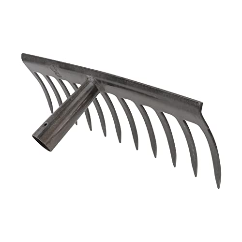 BEBEMOKO Agrarischer Bodenlockerungsrechen Zähne aus Robustem Eisen Langlebig und Verschleißfest Geeignet zum Jäten Graben und Lockern für Effiziente Gartenarbeit BEBEMOKO Agrarischer Bodenlockerungsrechen Zähne aus Robustem Eisen Langlebig und Verschleißfest Geeignet zum Jäten Graben und Lockern für Effiziente Gartenarbeit von BEBEMOKO