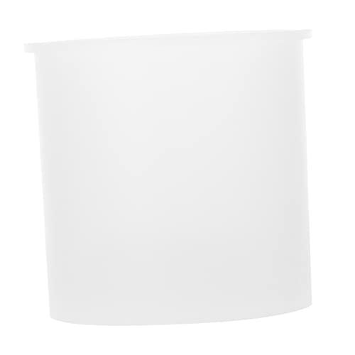 BEBEMOKO Diy Silikon Gießform für Kerzenhalter Handgemachte Aromakerzen Mittlere Flexible und Transparente Silikonform für Projekte Einfach zu Entformen für Heimdekoration von BEBEMOKO