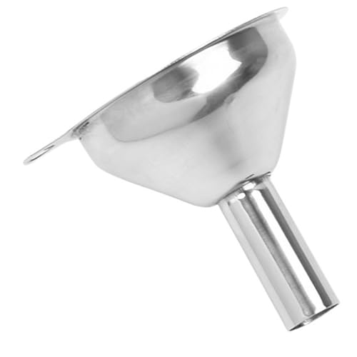 BEBEMOKO Edelstahl Mini Trichter Küche Flüssigkeiten Abfüllen Trichter Öl Marmelade Flaschenbefüllung Wiederverwendbar Robust Biegsam BEBEMOKO Edelstahl Mini Trichter Küche Flüssigkeiten Abfüllen Trichter Öl Marmelade Flaschenbefüllung Wiederverwendbar Robust Biegsam von BEBEMOKO