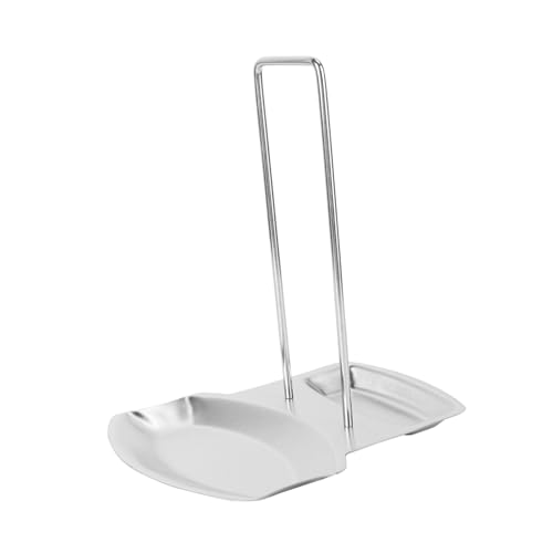 BEBEMOKO Edelstahl Topfdeckel Halter und Löffelablage Langlebiger Material Glänzend Poliert Platzsparend für Küchenutensilien und Aufbewahrung von Deckeln Einfache Reinigung Silberfarben BEBEMOKO Edelstahl Topfdeckel Halter und Löffelablage Langlebiger Material Glänzend Poliert Platzsparend für Küchenutensilien und Aufbewahrung von Deckeln Einfache Reinigung Silberfarben von BEBEMOKO