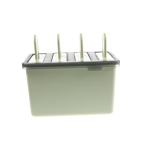 BEBEMOKO Eisformen für Zuhause Wiederverwendbare Popsicle Mold mit Fächern aus Kunststoff Grün für mit Wasser Milch oder Fruchtmix Einfach zu Entformen BEBEMOKO Eisformen für Zuhause Wiederverwendbare Popsicle Mold mit Fächern aus Kunststoff Grün für mit Wasser Milch oder Fruchtmix Einfach zu Entformen von BEBEMOKO
